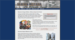 Desktop Screenshot of dragoonmilitaria.com
